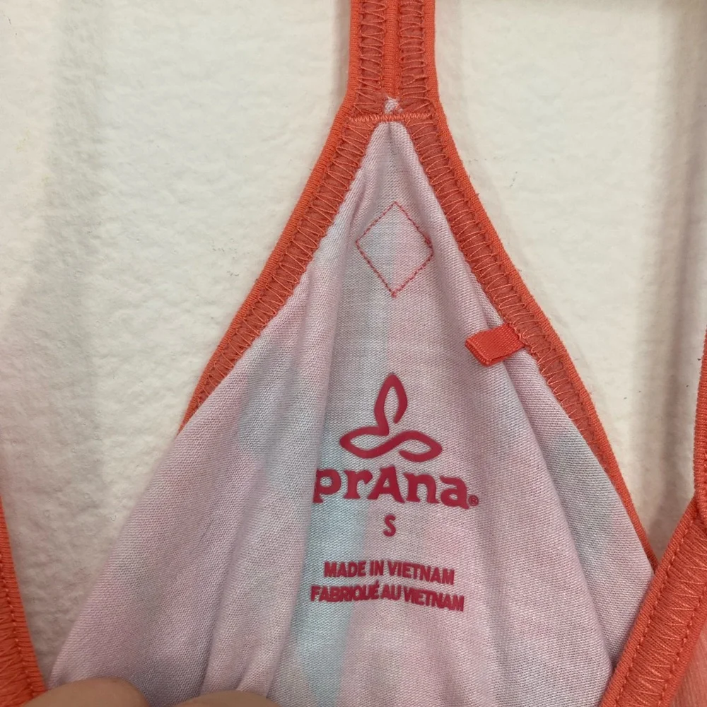 PrAna • Andie Abstract Print Thin Racerback Strap Activewear Tank Top - Picture 5 of 14